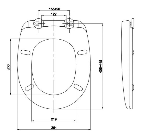 Universal toilet seat Best Selling Seat Model Get A Sample Here