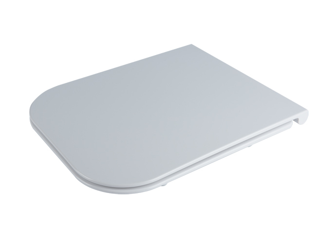 Quick release square toilet seat