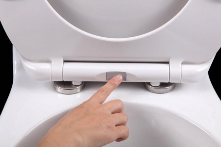 One push button quick release hinge | Beewill Sanitary one push button quick release hinge