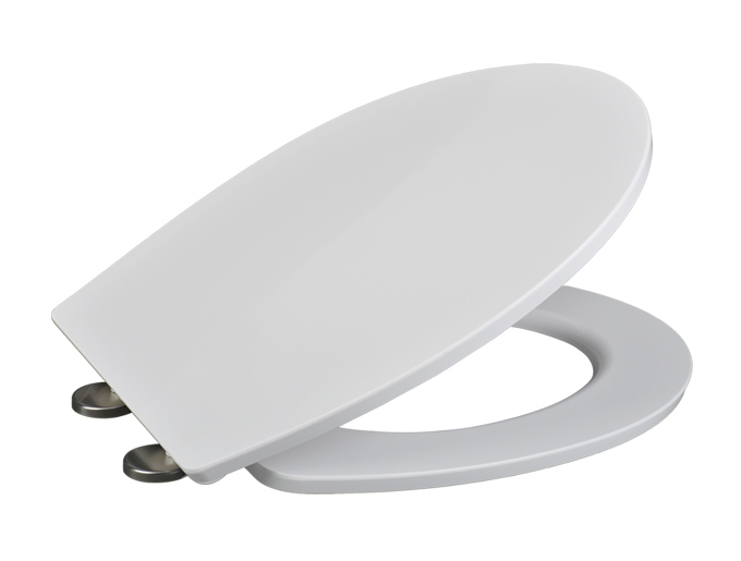 thumbnail image 2 of Elongated Toilet Seat , Quick-Release Hinges, Slow Close, Heavy Duty, Never Loosen, Aviation 2 of 14