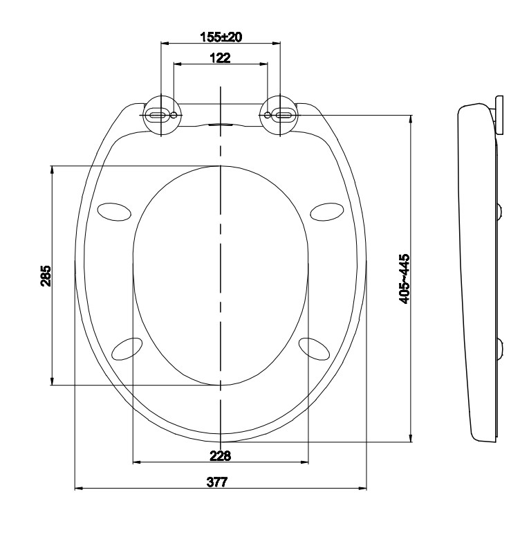 o shape toilet seat dimension o shape toilet seat dimension