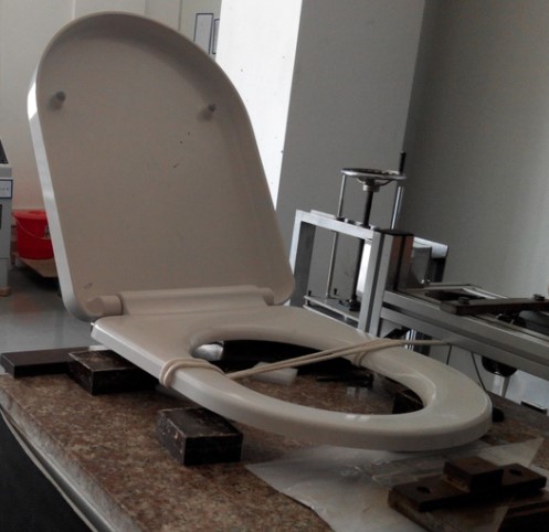 side movement test for toilet seat
