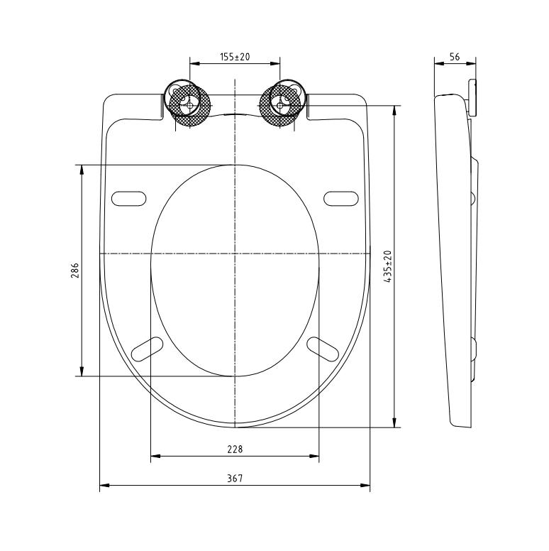 D shape quick release toilet seat dimension D shape quick release toilet seat dimension