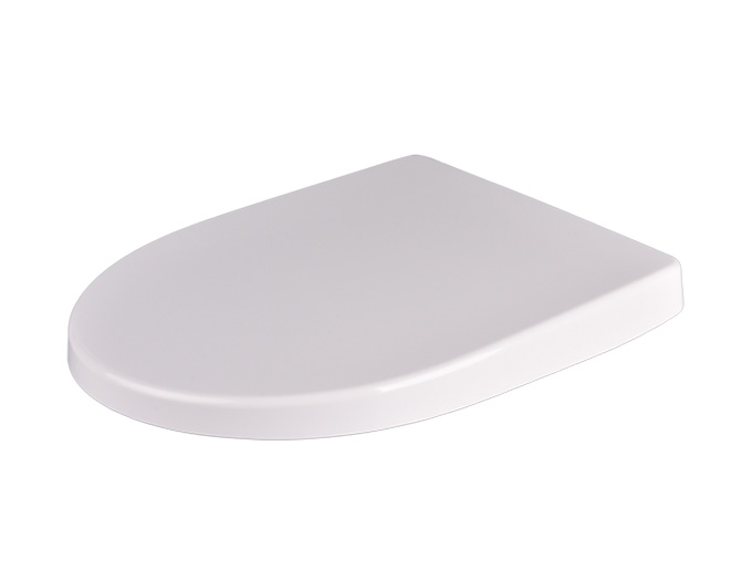 D shape quick release toilet seat